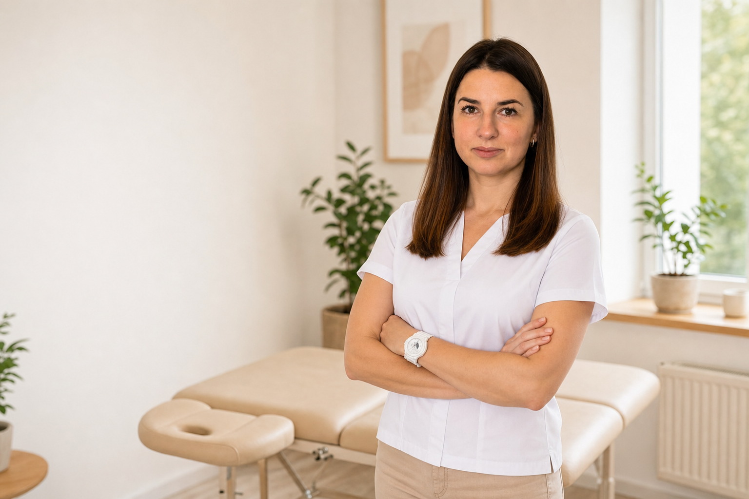 Fizjoterapeutka Natalia Wójcik